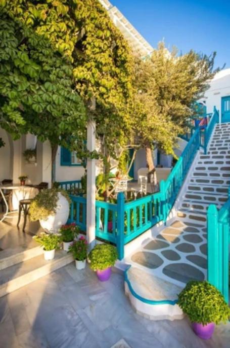 Pension Marias Sea View Mykonos Town Eksteriør billede