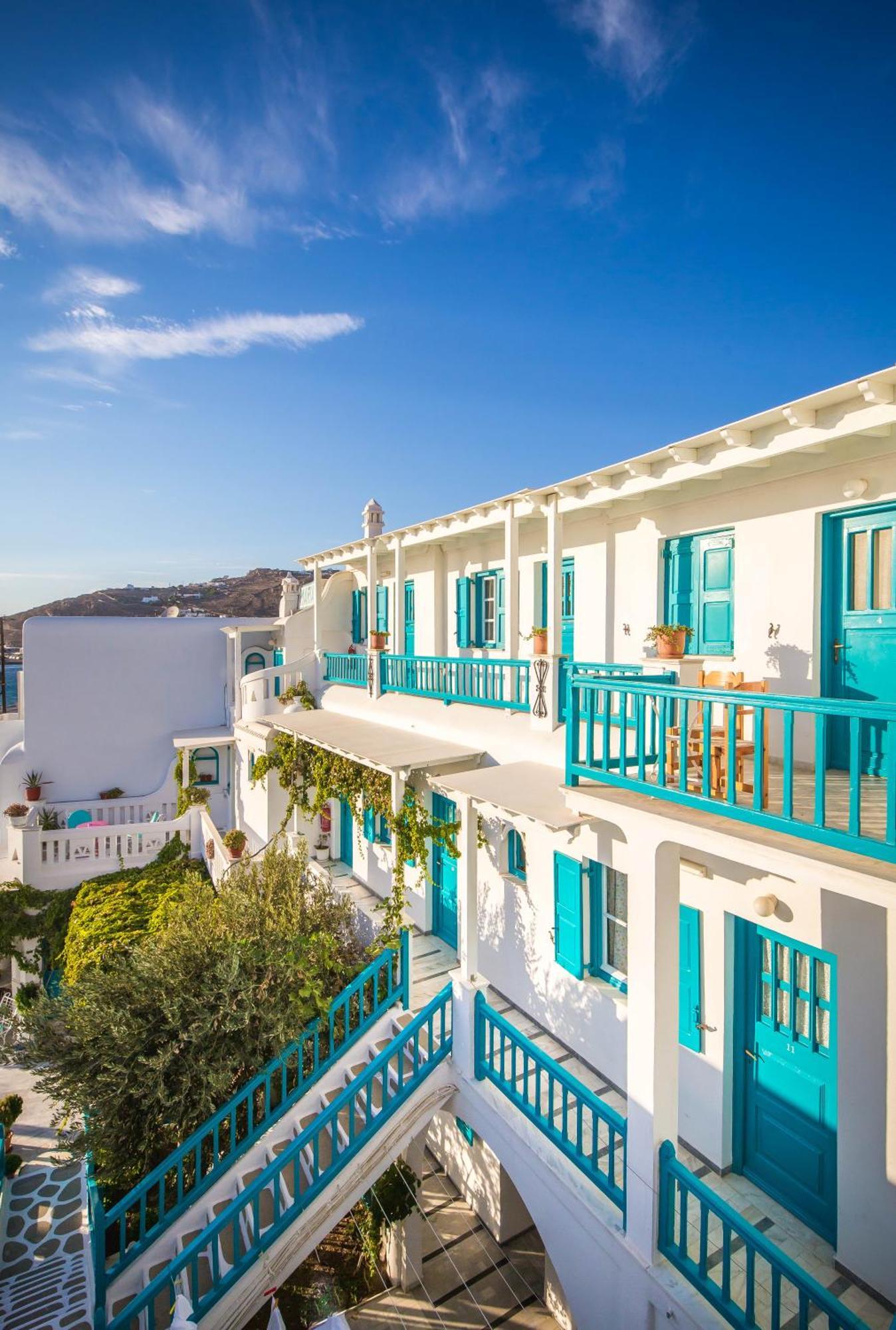 Pension Marias Sea View Mykonos Town Eksteriør billede