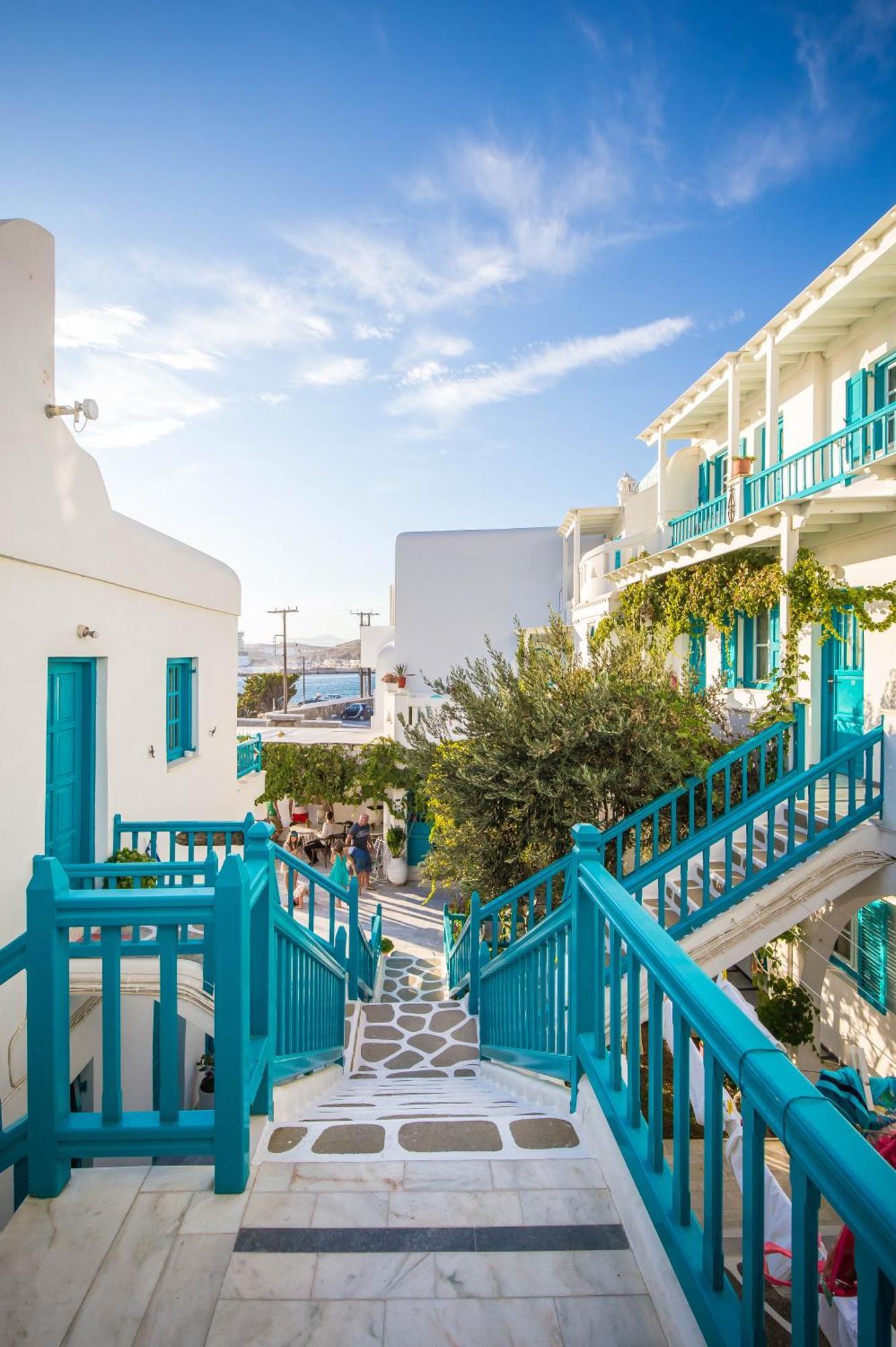 Pension Marias Sea View Mykonos Town Eksteriør billede